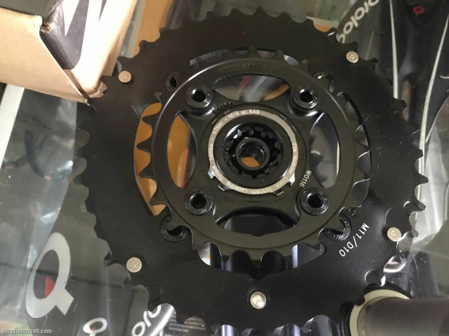 FSA 7158 Comet Crankset / 38-24T - 10/11speed (free pos w.m)