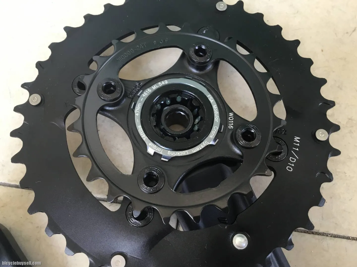 FSA Comet Modular Crankset 10/11s (38x24T) - free courier