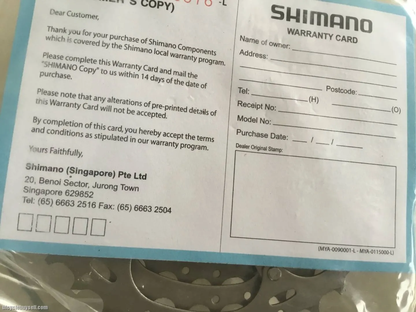 Shimano HG500 caset 11-36T - 10speed -- free courier