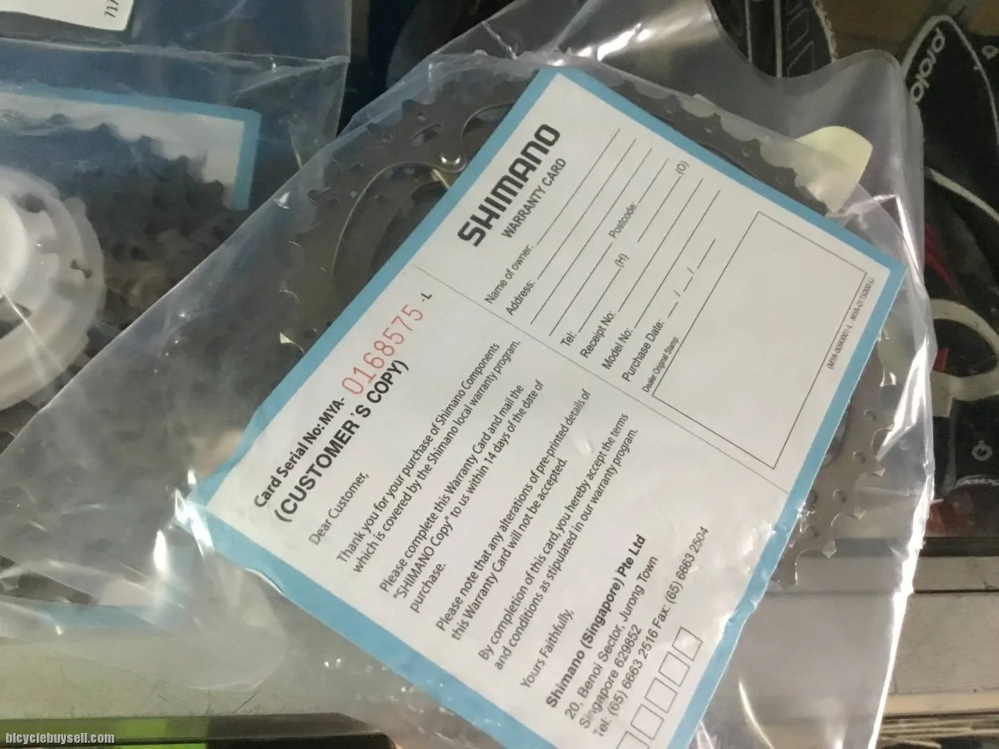 Shimano HG500 10-speed Cassette / 11-36T (free pos w.m)