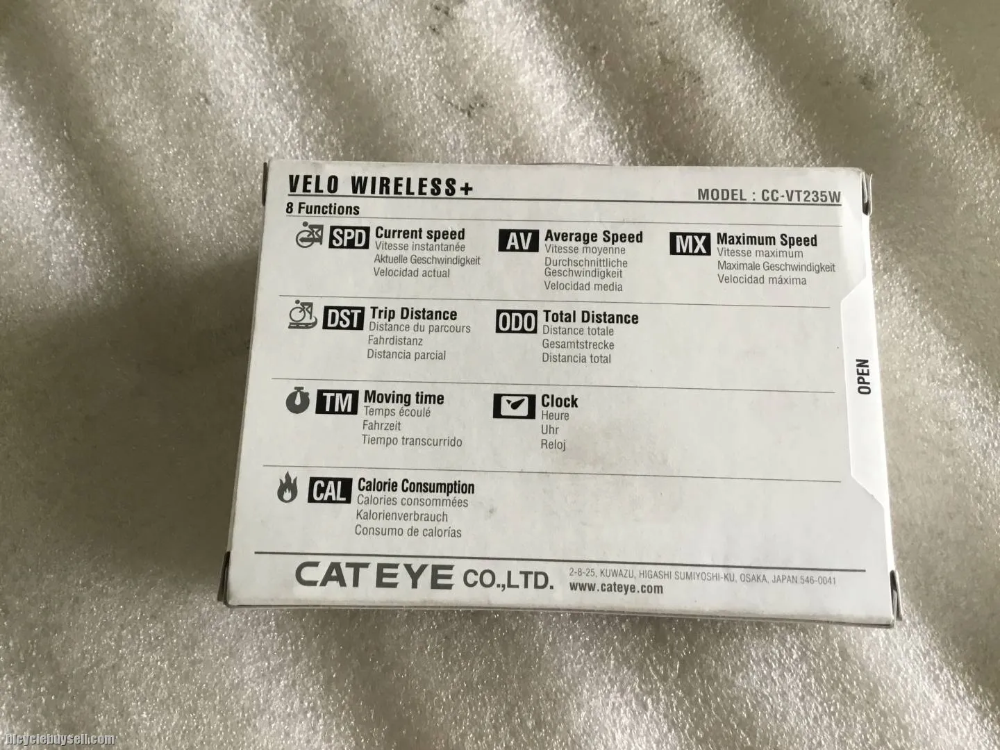 CatEye Velo Wireless+ New with Night Mode Light @ free pos