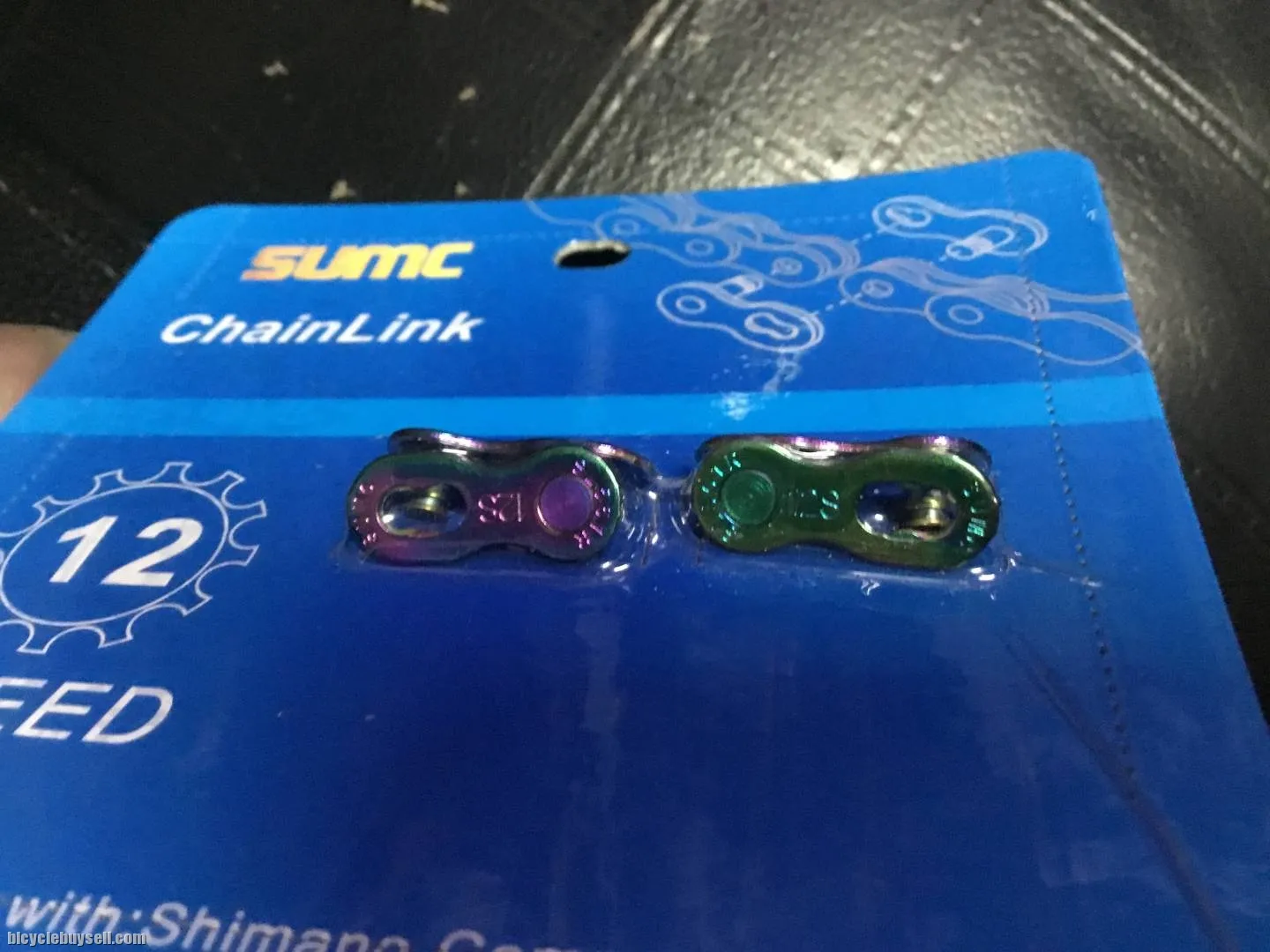 SUMC Rainbow Chain Pin - 12speed -- free courier