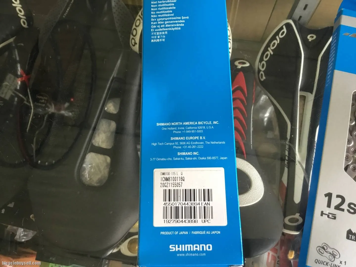 Shimano Deore XT M8100 12s Chain / Original (free pos w.m)