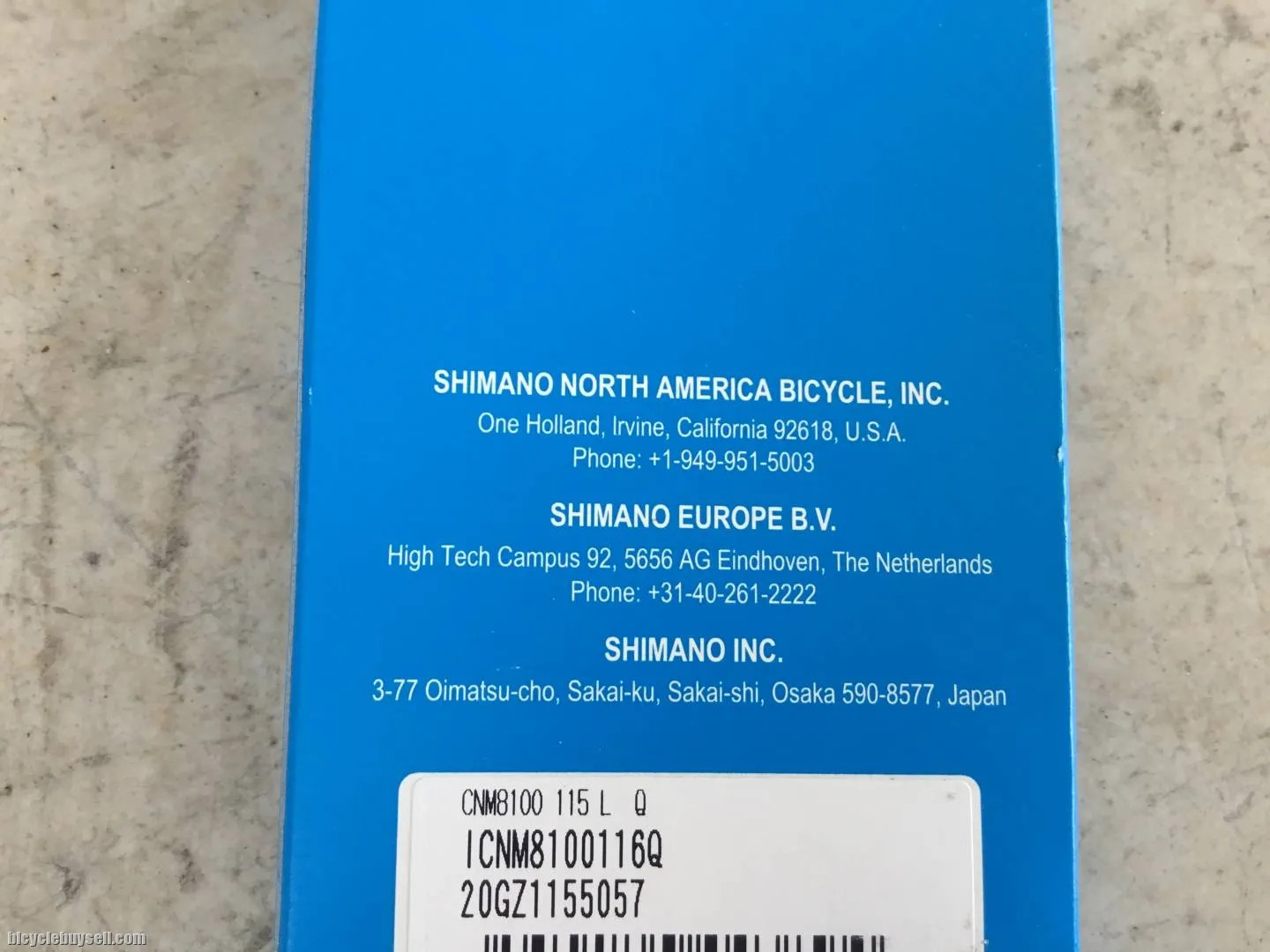 Shimano XT 12speed Performance Chain -- free courier