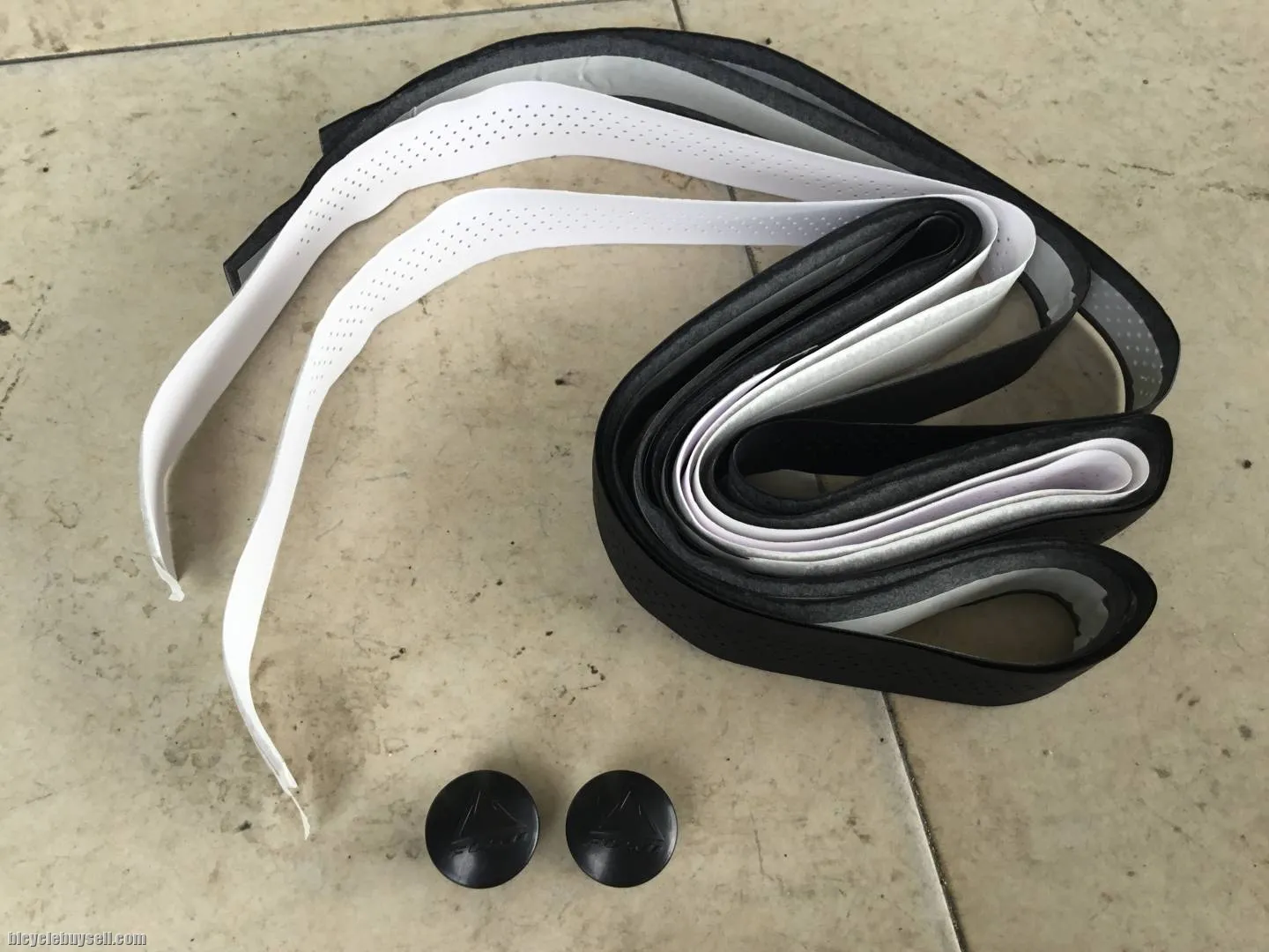 Velo 2Tone Color BarTape Black/White - free courier
