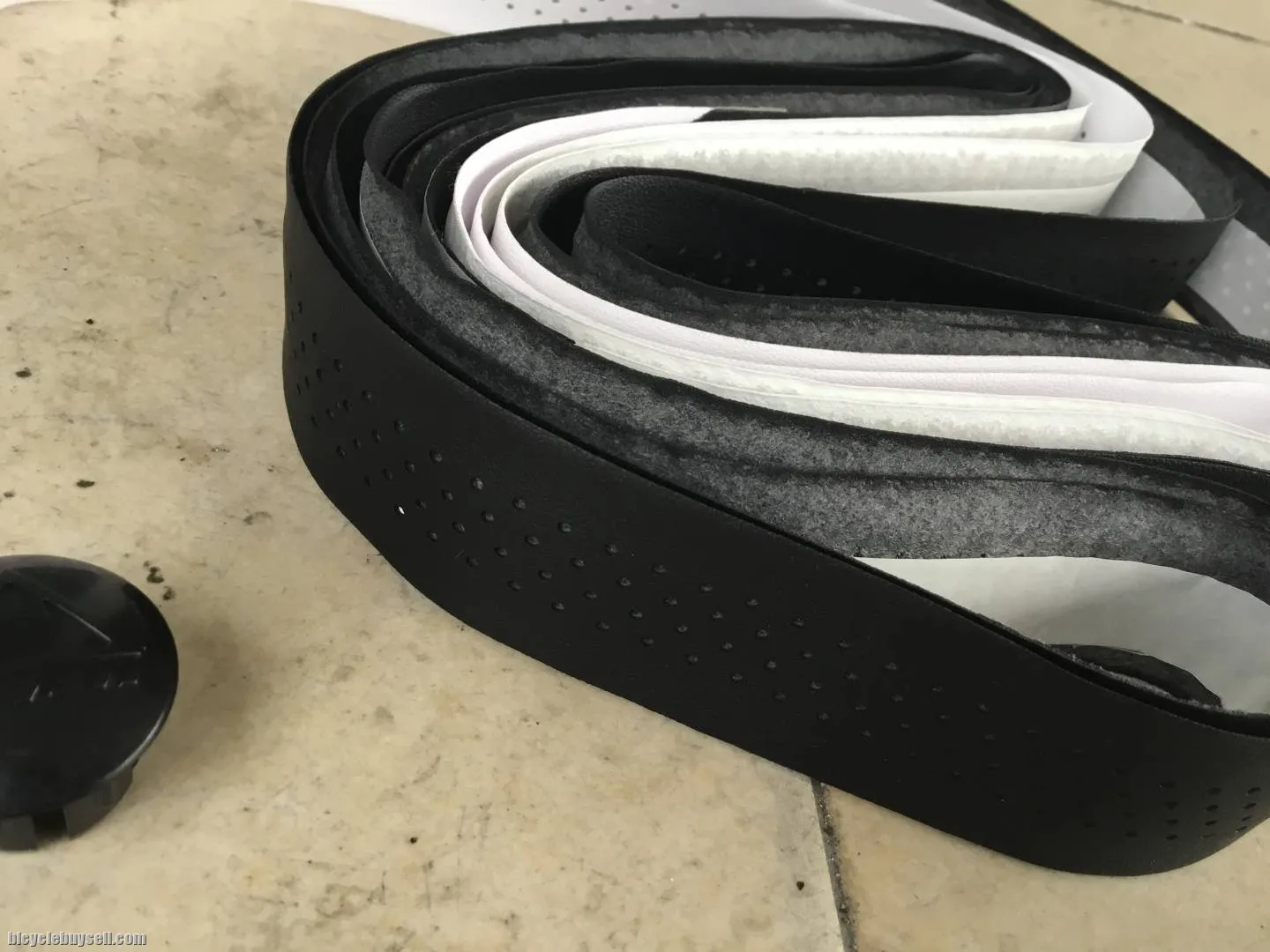 Velo 2Tone Color BarTape Black/White - free courier