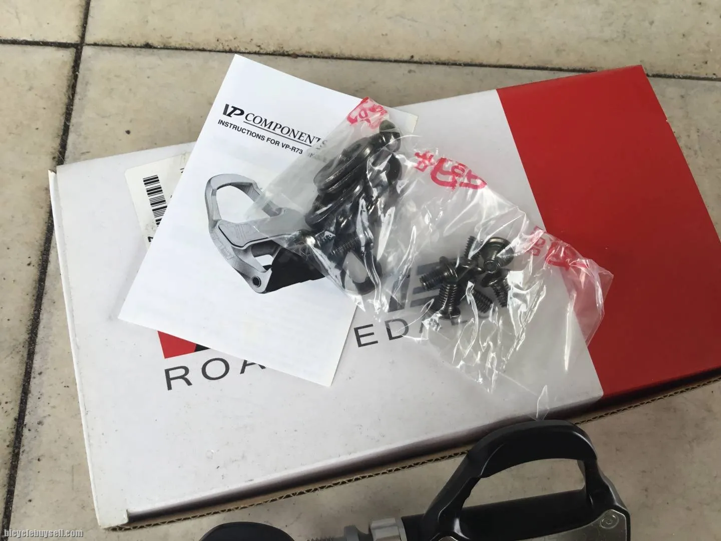 VP Road Pedal Clip VP-R73 Taiwan - free courier
