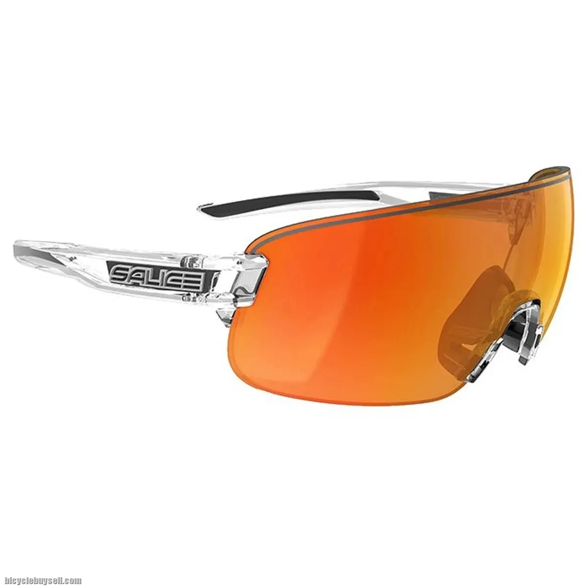 SALICE 021 RW SUNGLASSES - CRYSTAL RED