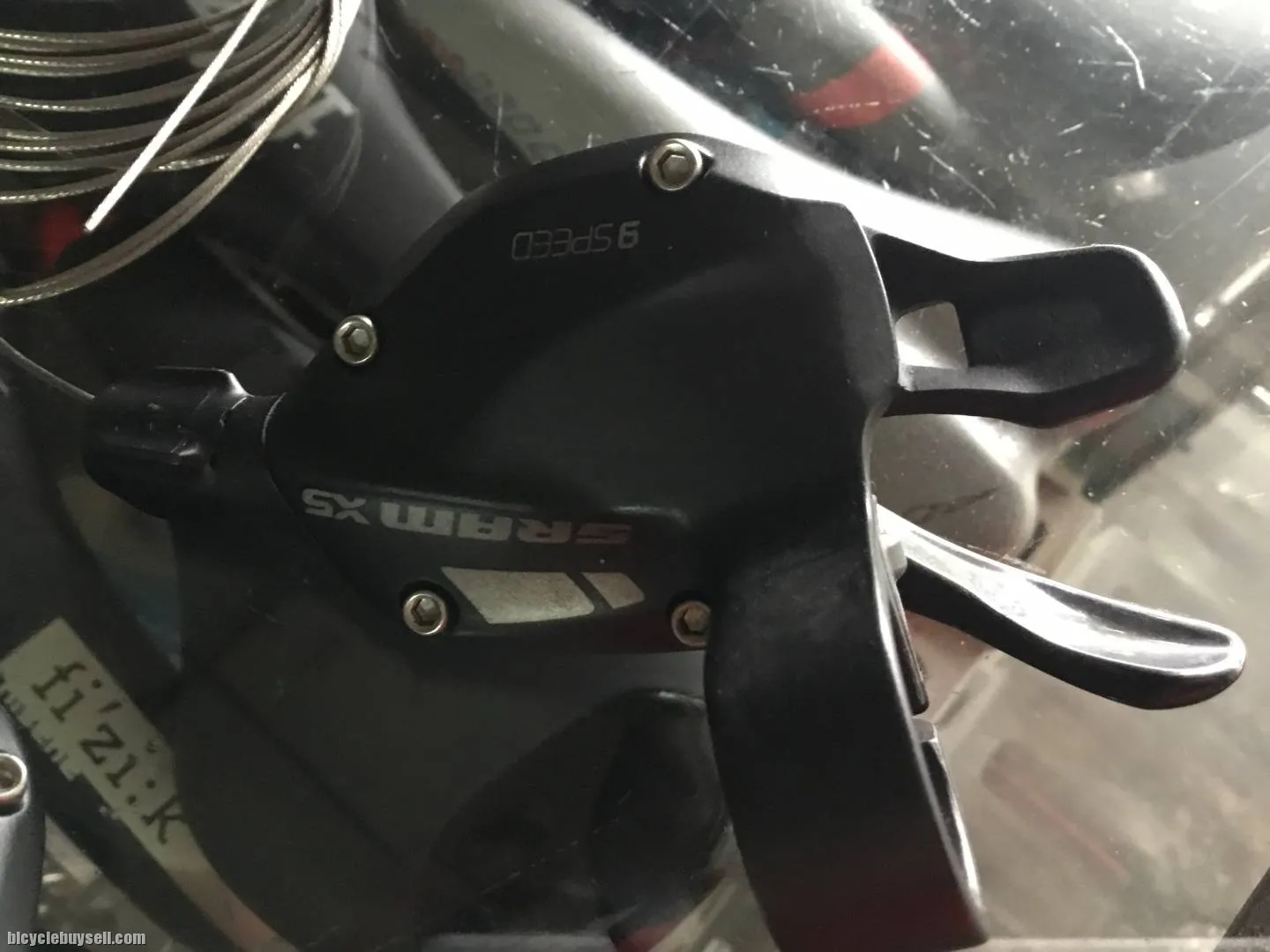 SRAM X5 3x9 Trigger Shifter Set (free pos w.m)