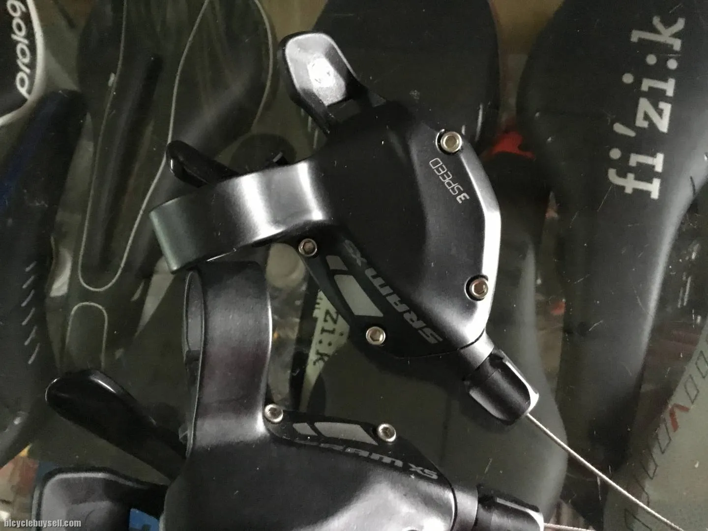 SRAM X5 3x9 Trigger Shifter Set (free pos w.m)