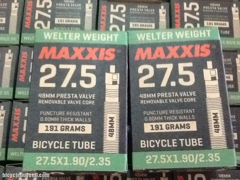 Maxxis Light Weight Tubes 27.5/650b-1.9-2.35 Presta Tuib / Taiwan