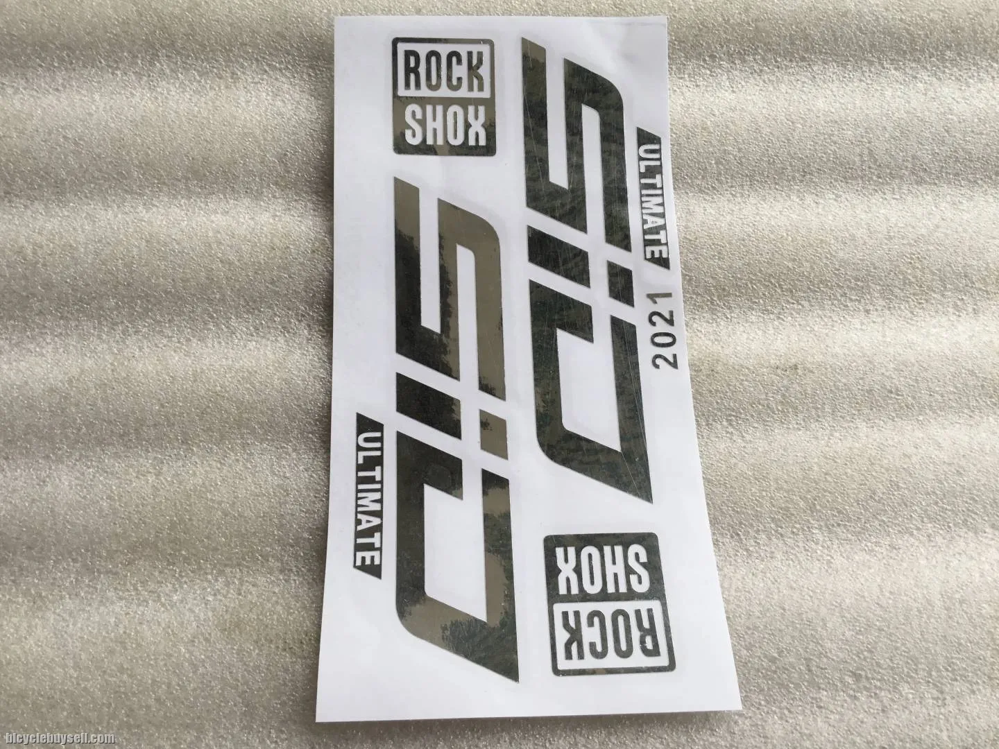 Rock Shox SID Fork Sticker 2021 | Chrome @ free pos