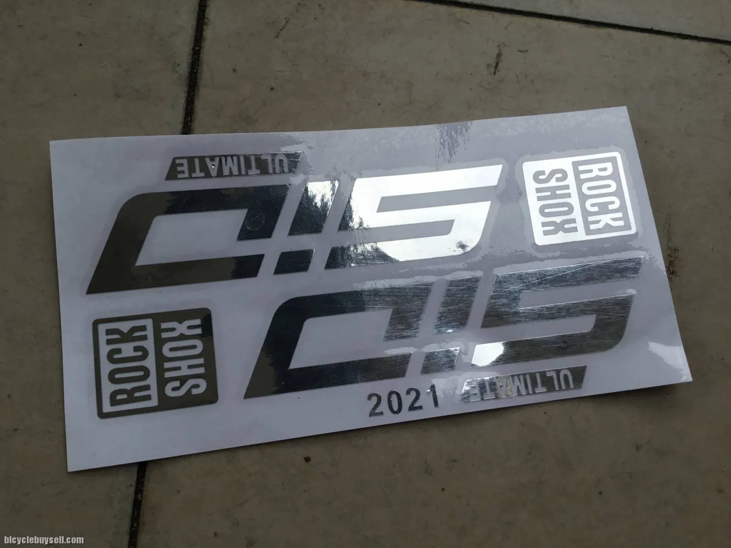 RockShox SID Chrome Sticker Fork - 2021 Model - free courier