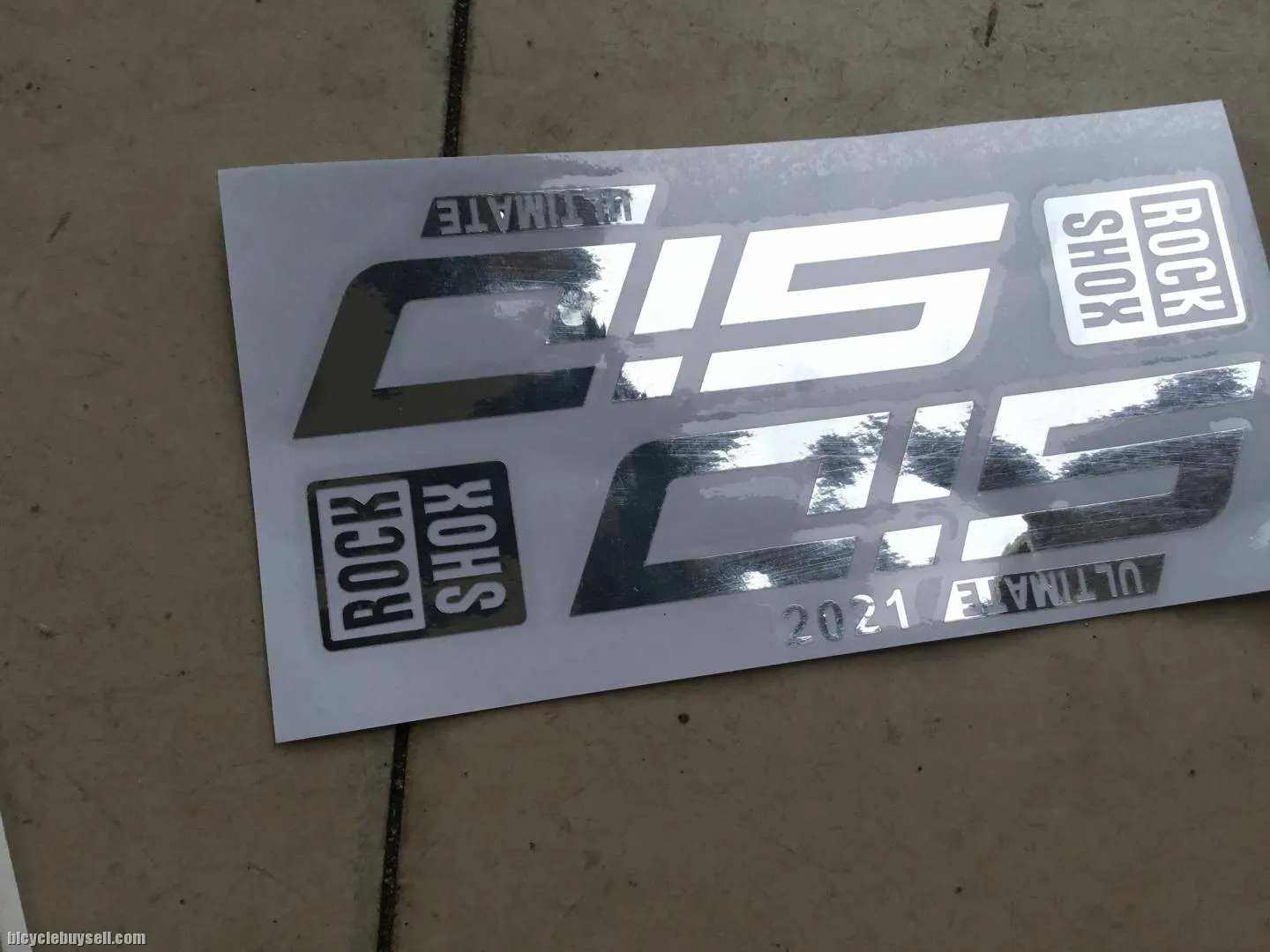 RockShox SID Chrome Sticker Fork - 2021 Model - free courier