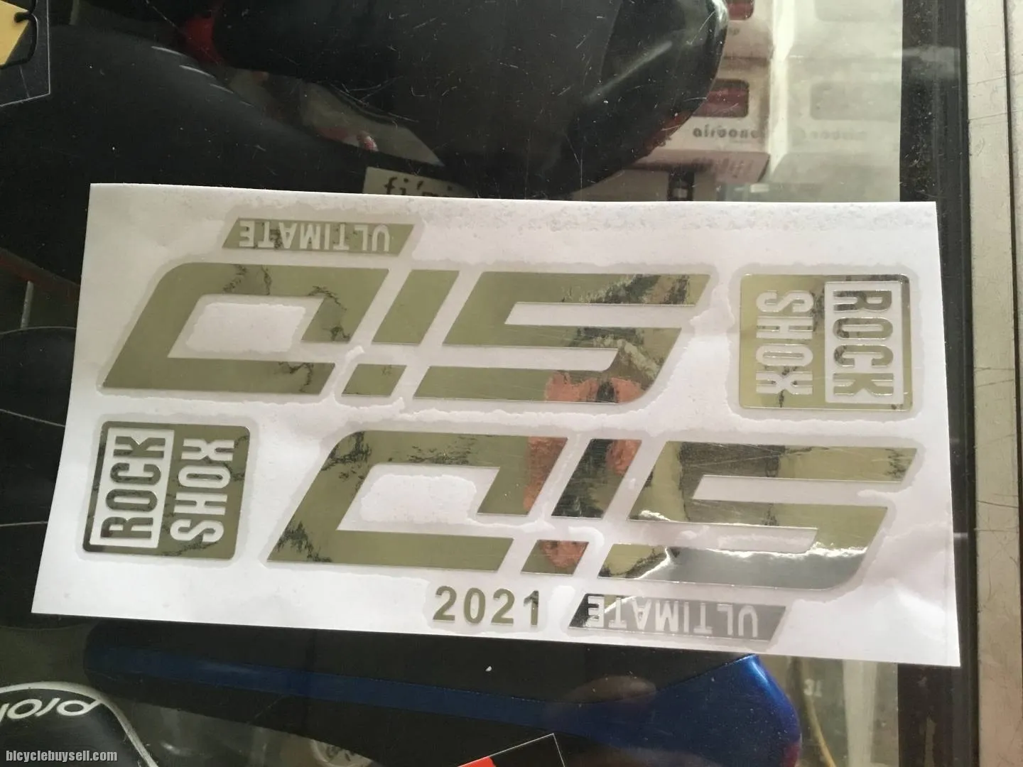 Rock Shox SID Limited Chrome Fork Sticker / 2021 (free pos w.m)
