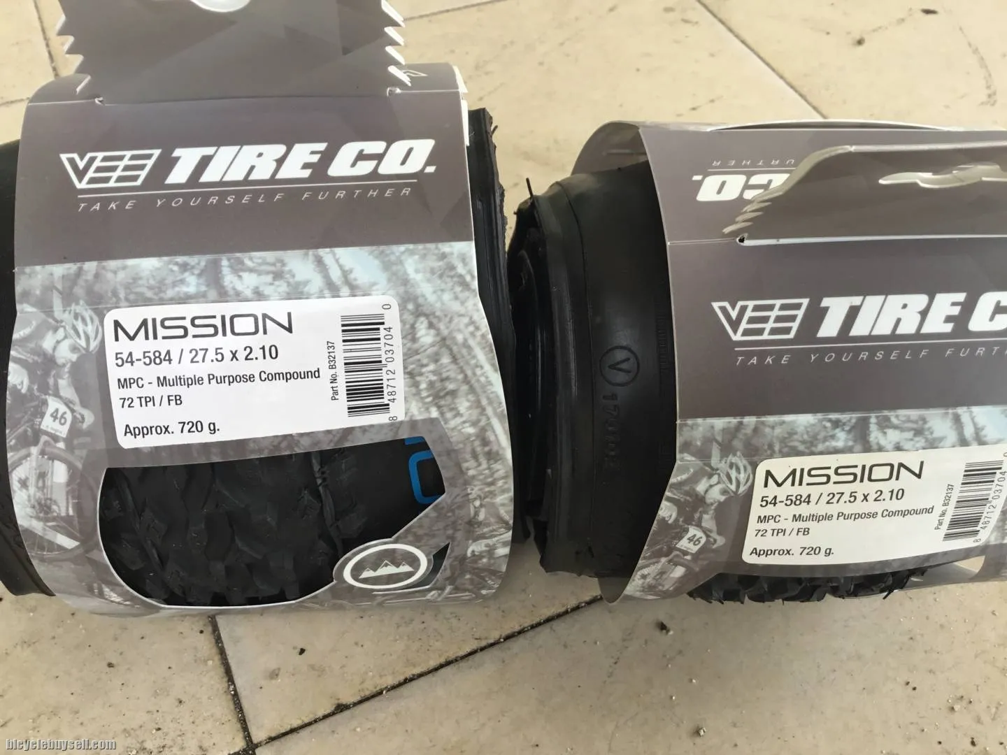 Vee Tires.Co Mission 27.5x2.1 Tubeless - 1set -- free courier