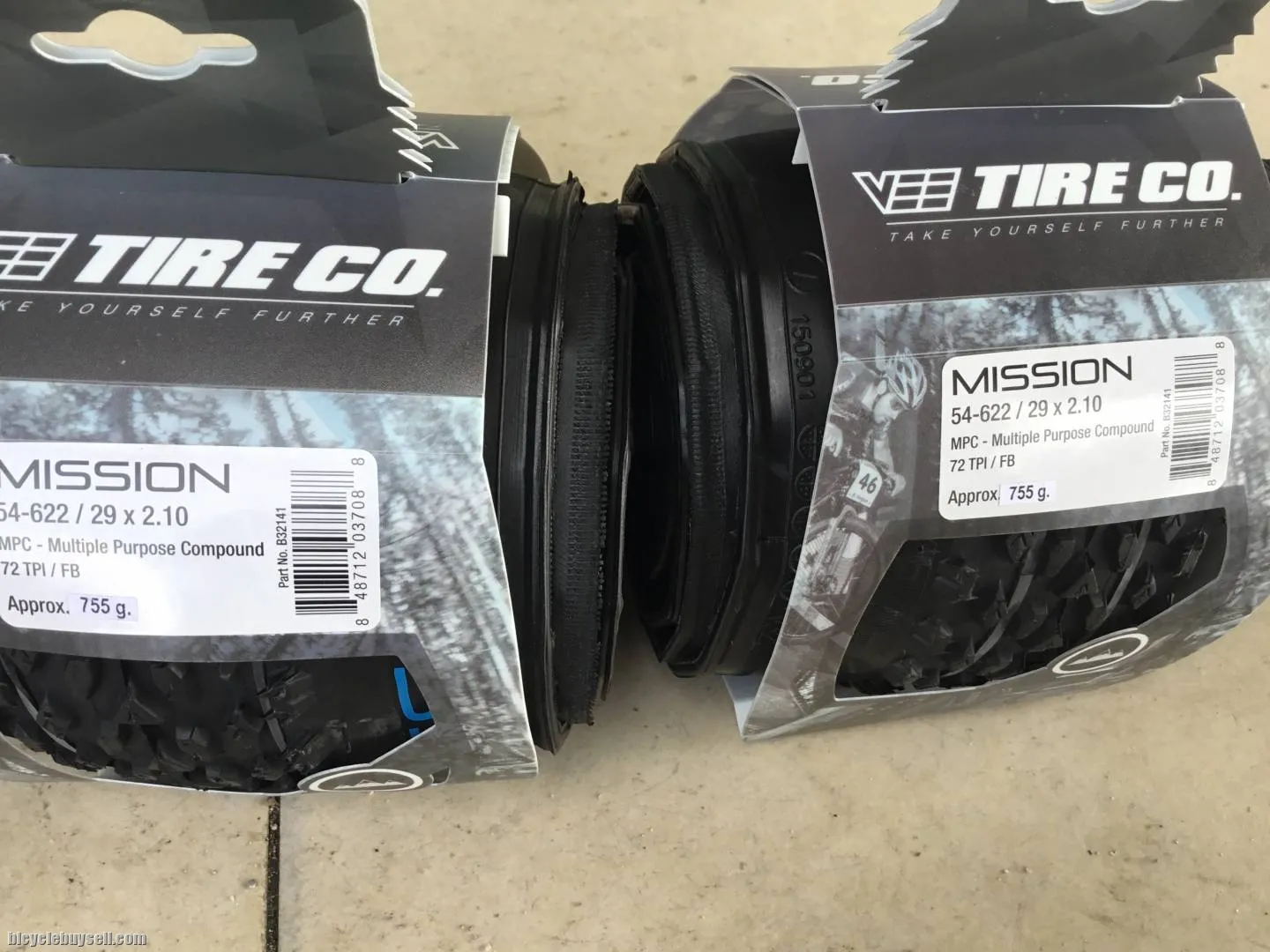 Vee Tires.Co Mission 29erx2.1 Tubeless - 1set -- free courier