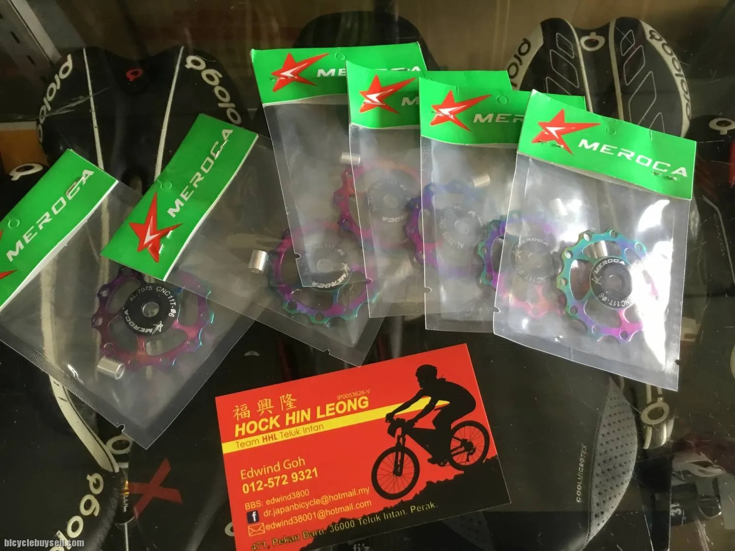 Meroca Titanium Rainbow Pulley 11T / 1pcs (free pos w.m)