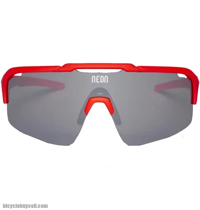 Neon Arrow sunglasses - Red fluo Mirror Steel