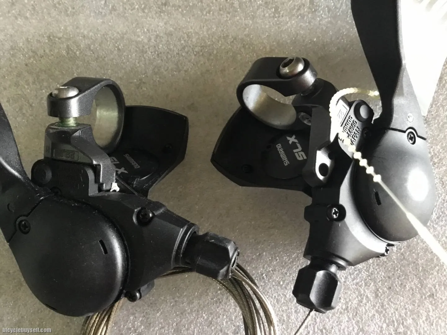 Shimano SLX M660 Trigger Shifter 3/9speed  @ free pos