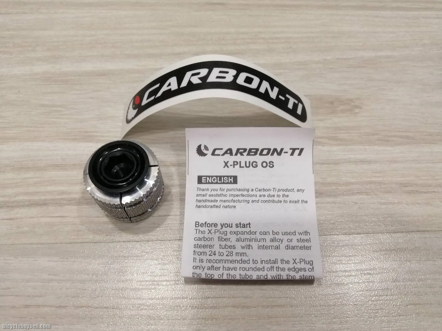 Carbon-Ti X Plug Expander Standard/OD2