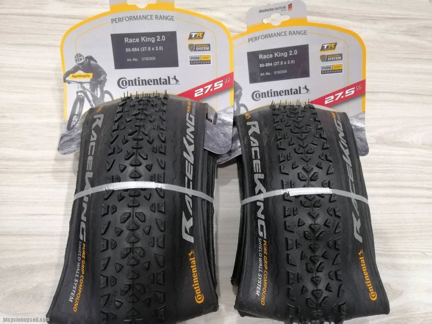 Continental Race King ShieldWall 26/27.5/29 x 2.0 Tubeless Ready Folding Tire ( 1 Pair )
