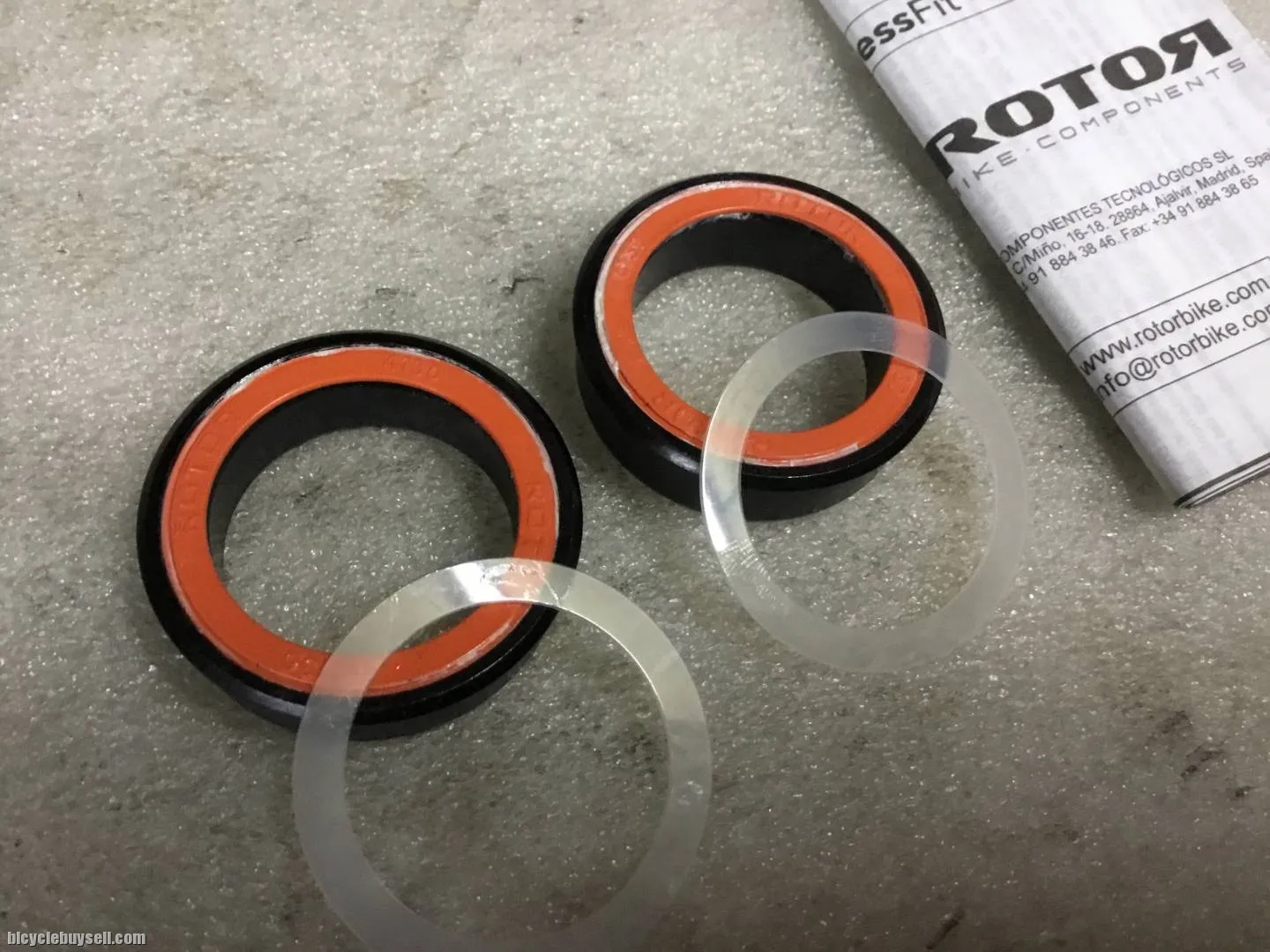 Rotor Pressfit 4130 BB Steel Black | Spain @ free pos
