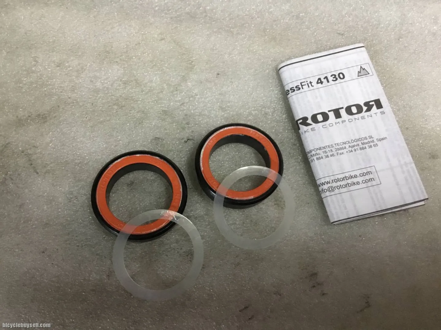 Rotor Pressfit 4130 BB Steel Black | Spain @ free pos