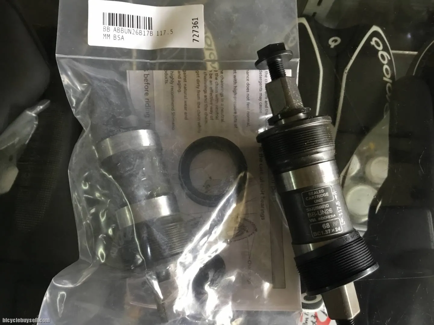 Shimano UN26 BB BSA 117.5mm (free pos w.m)