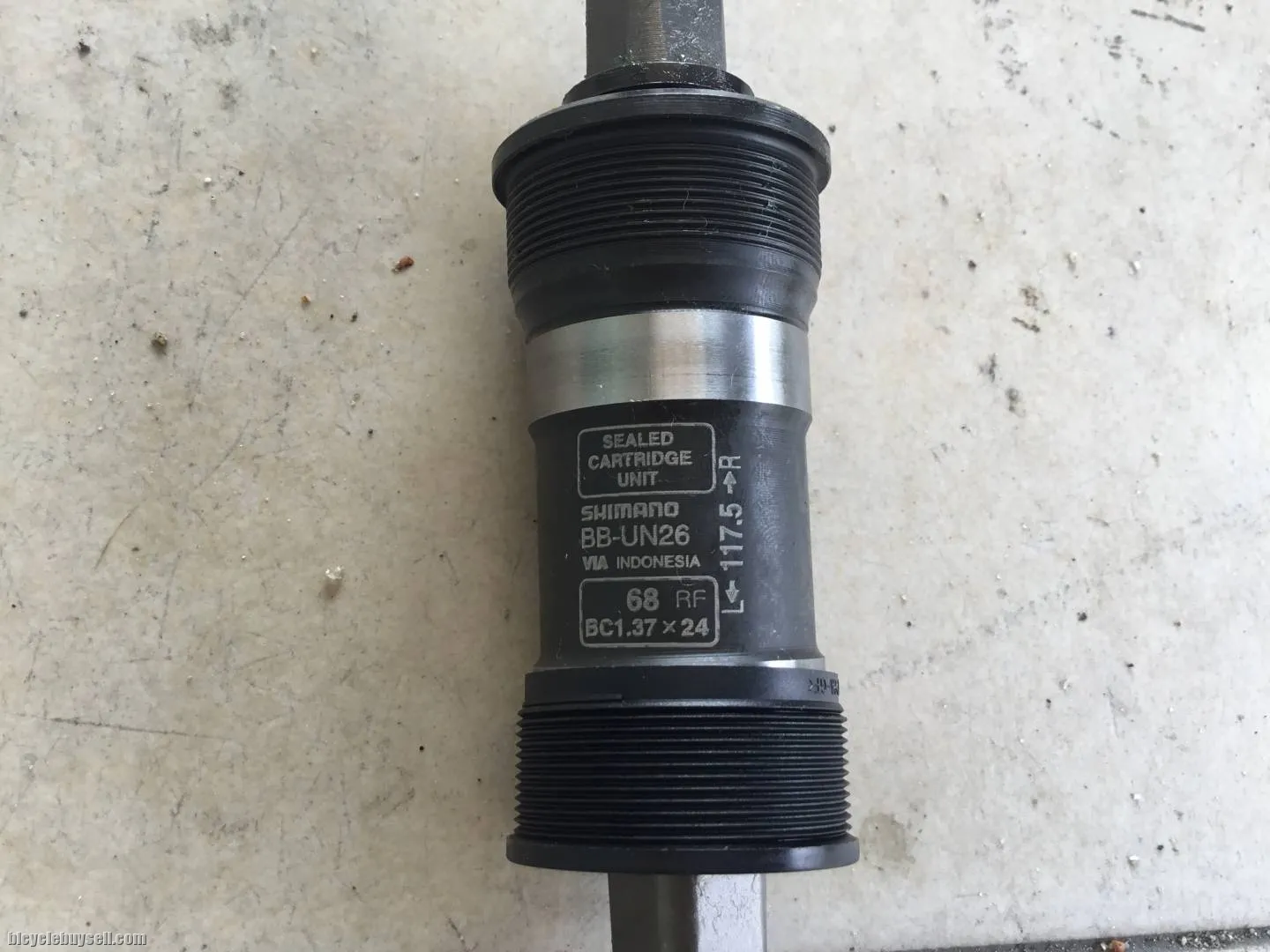 Shimano UN26 BSA BB - 117.5mm - free courier