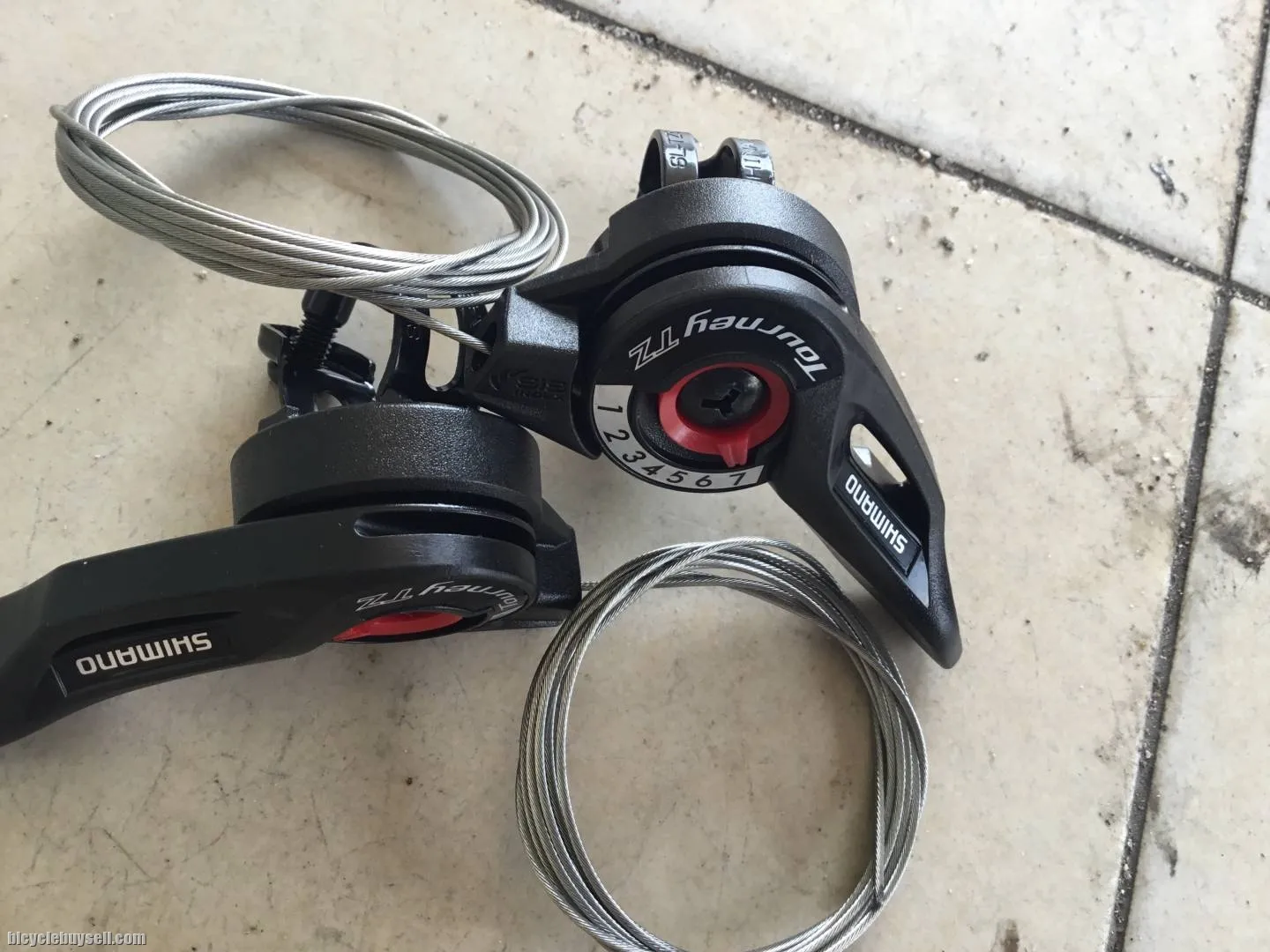 Shimano Tourney TZ 2/3x7speed ShiftLever - free courier