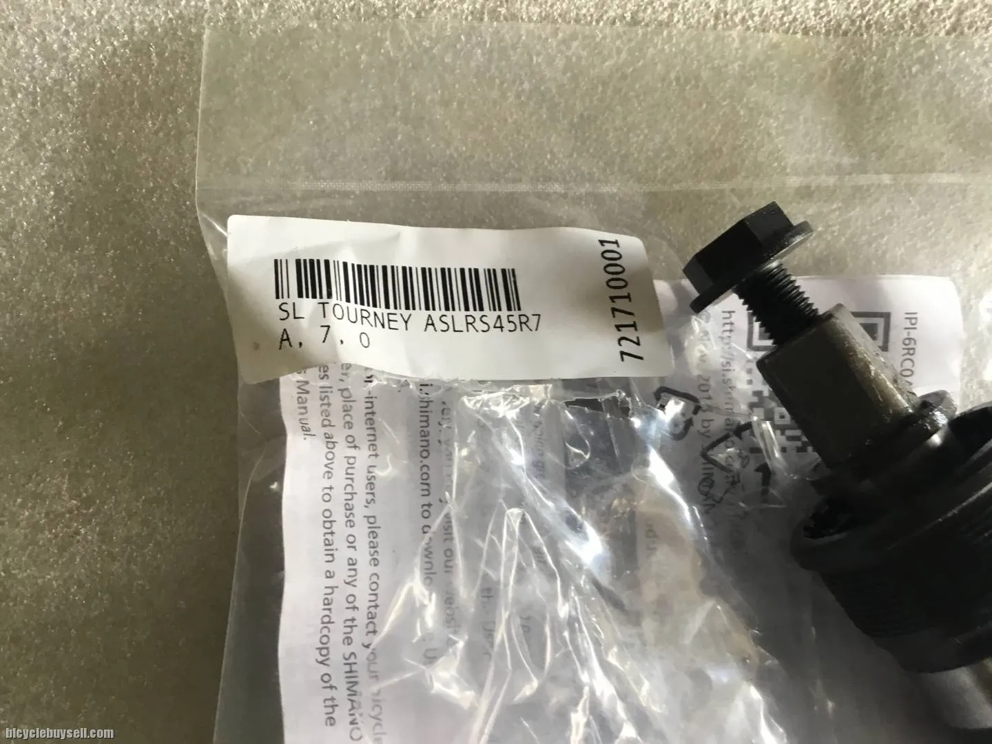 Shimano UN26 BB Square 117.5mm @ free pos