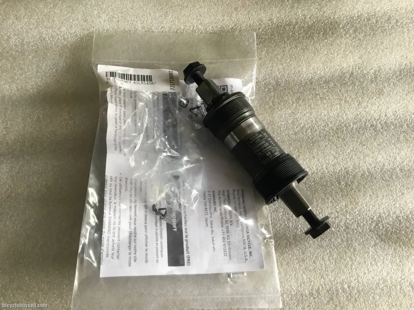 Shimano UN26 BB Square 117.5mm @ free pos