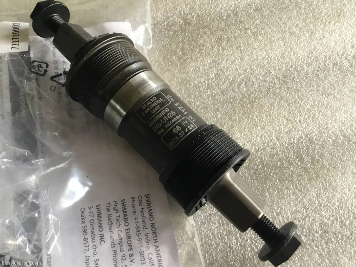 Shimano UN26 BB Square 117.5mm @ free pos
