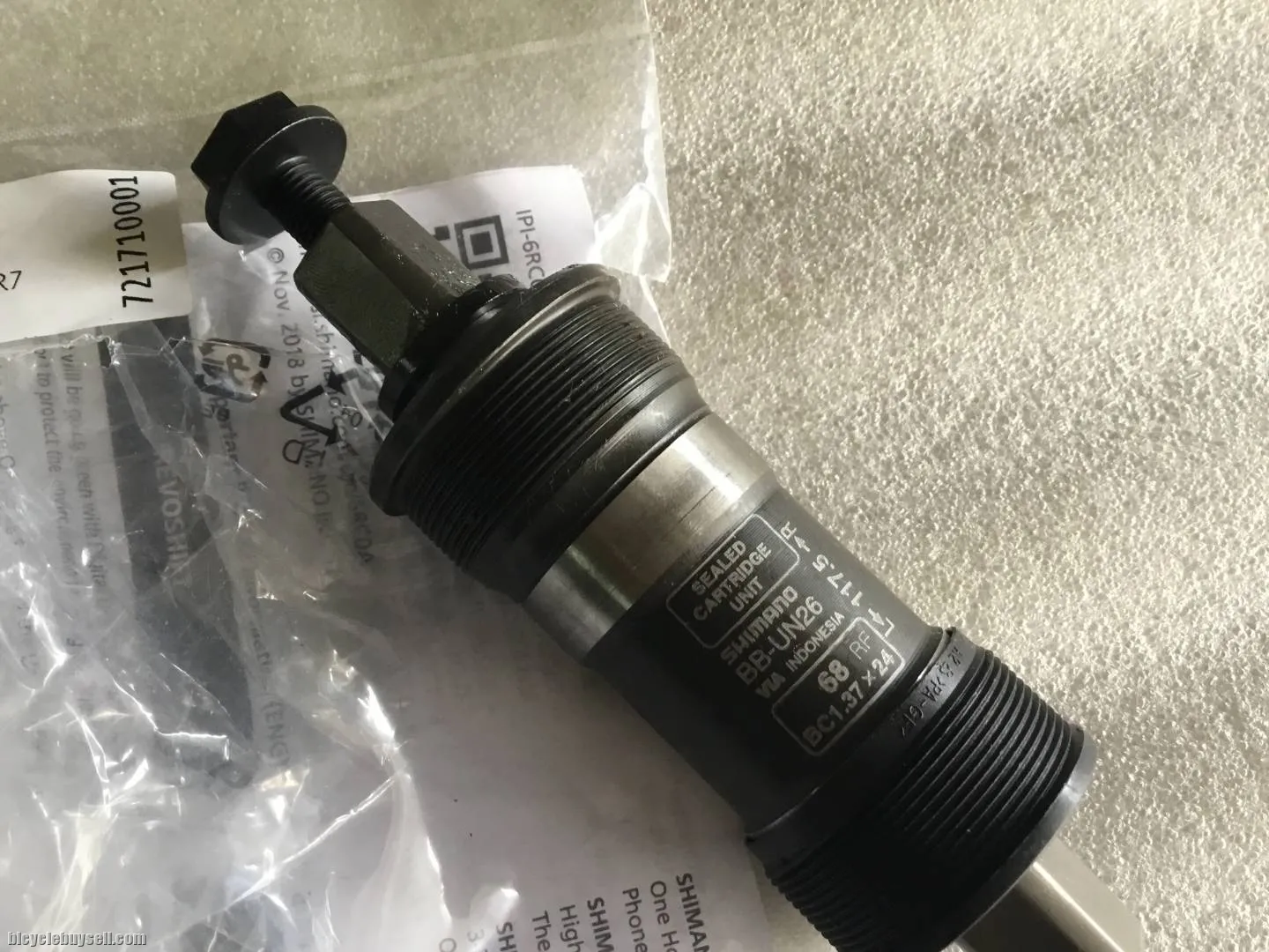 Shimano UN26 BB Square 117.5mm @ free pos