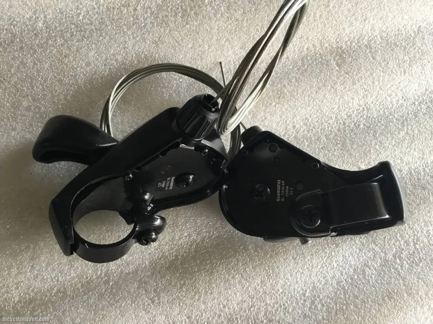 Shimano Tourney Thumb Shift 1set 3x6speed @ free pos