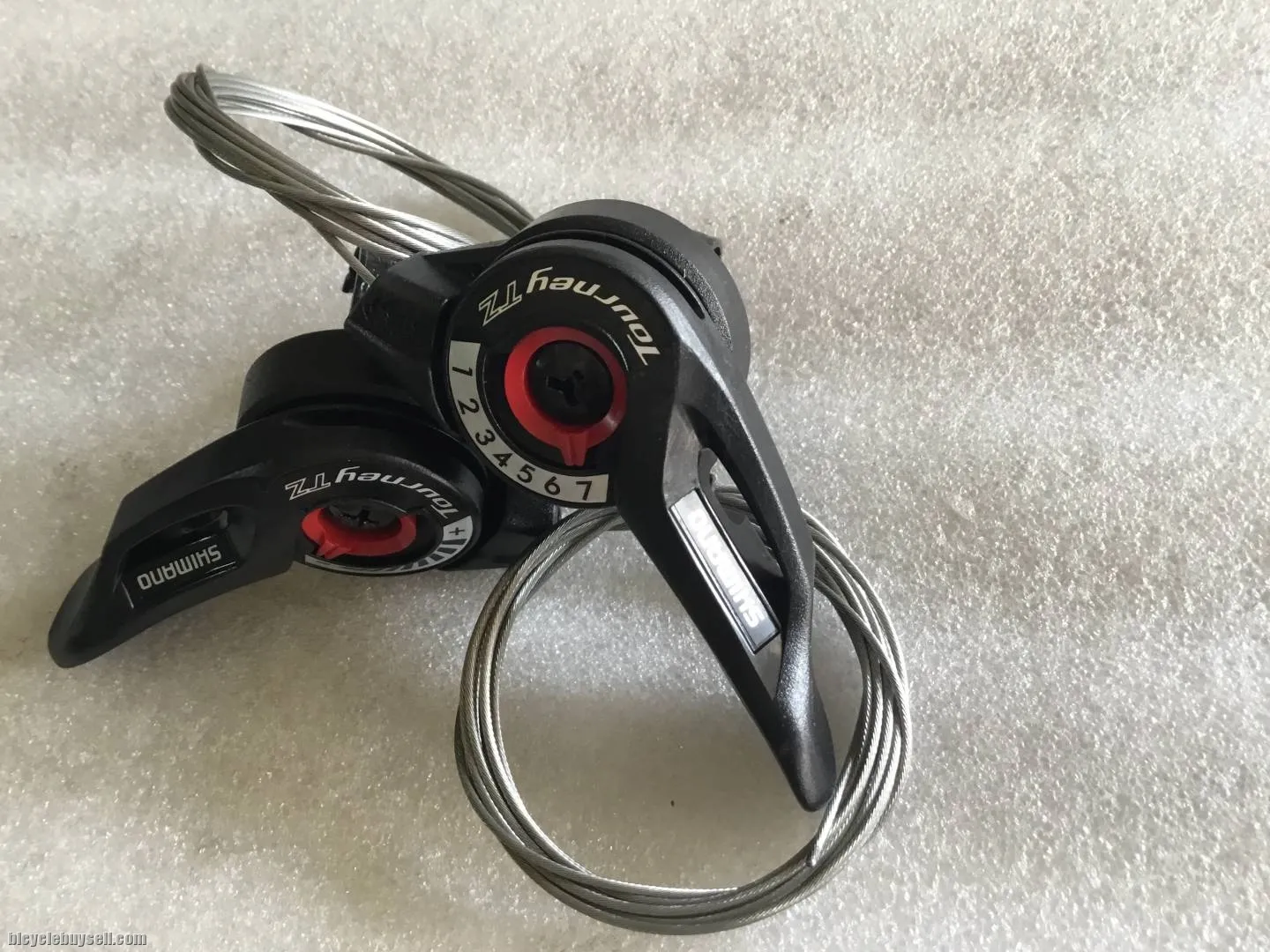 Shimano Tourney TZ500 Shift Lever 3x7speed @ free pos