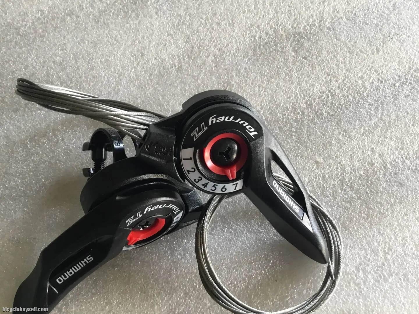 Shimano Tourney TZ500 Shift Lever 3x7speed @ free pos