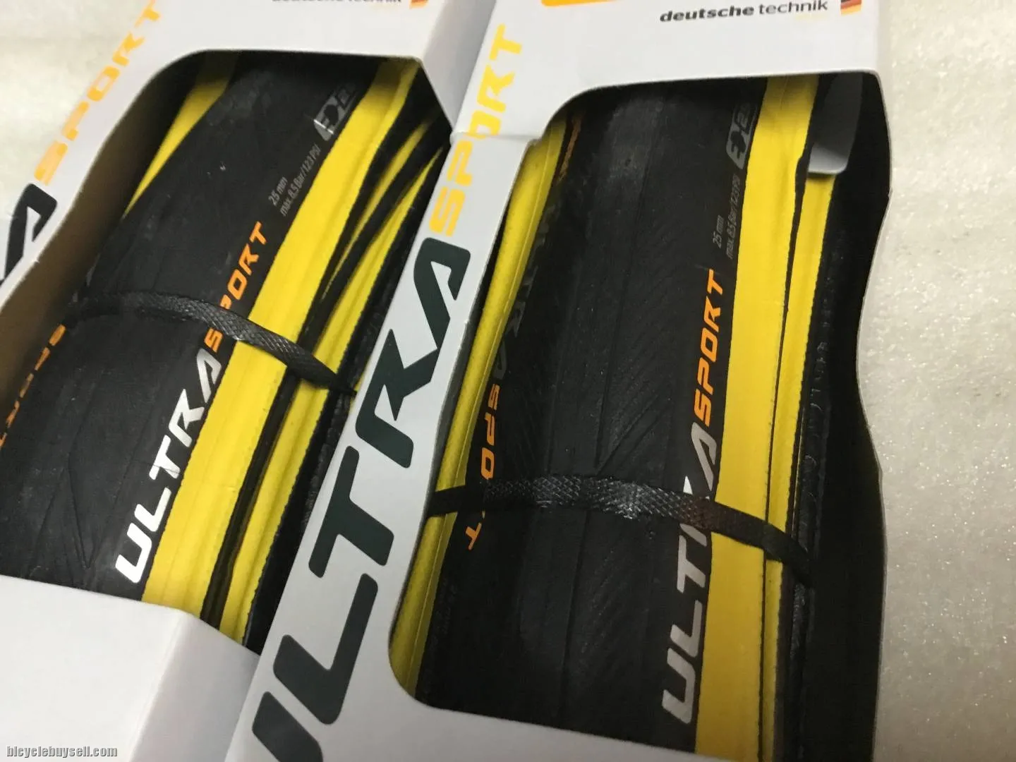Continental UltraSport 3 Tires 25c Yellow | 1set @ free pos