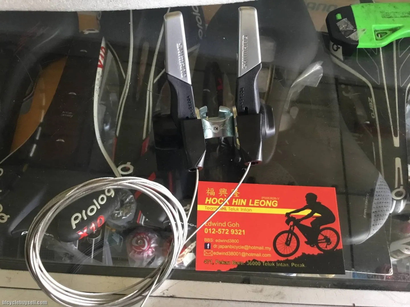 Shimano Tourney Stem Shifter Roadbike 2x7speed (free pos w.)