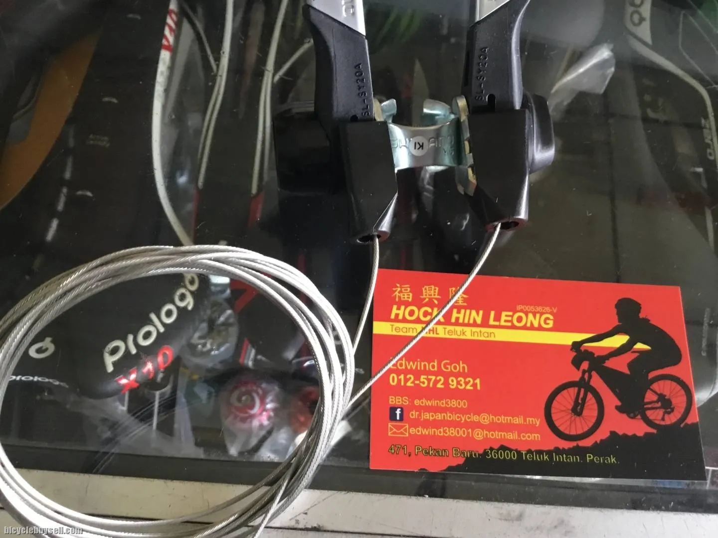Shimano Tourney Stem Shifter Roadbike 2x7speed (free pos w.)