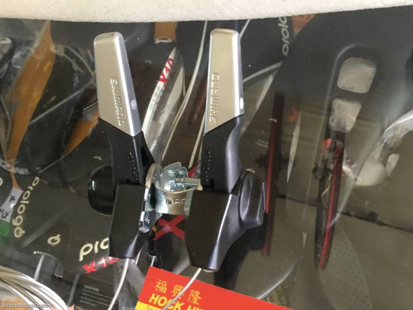 Shimano Tourney Stem Shifter Roadbike 2x7speed (free pos w.)