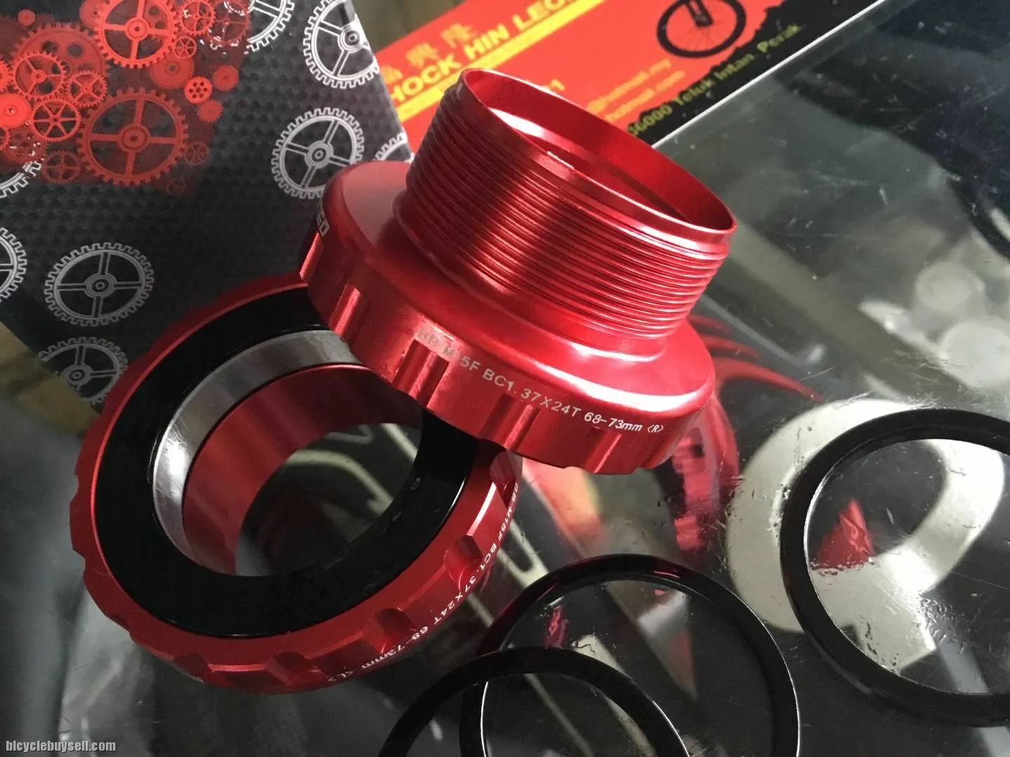 MD Tuned BSA30 BB / Thread Frame->BB30 Crank (free pos w.m)