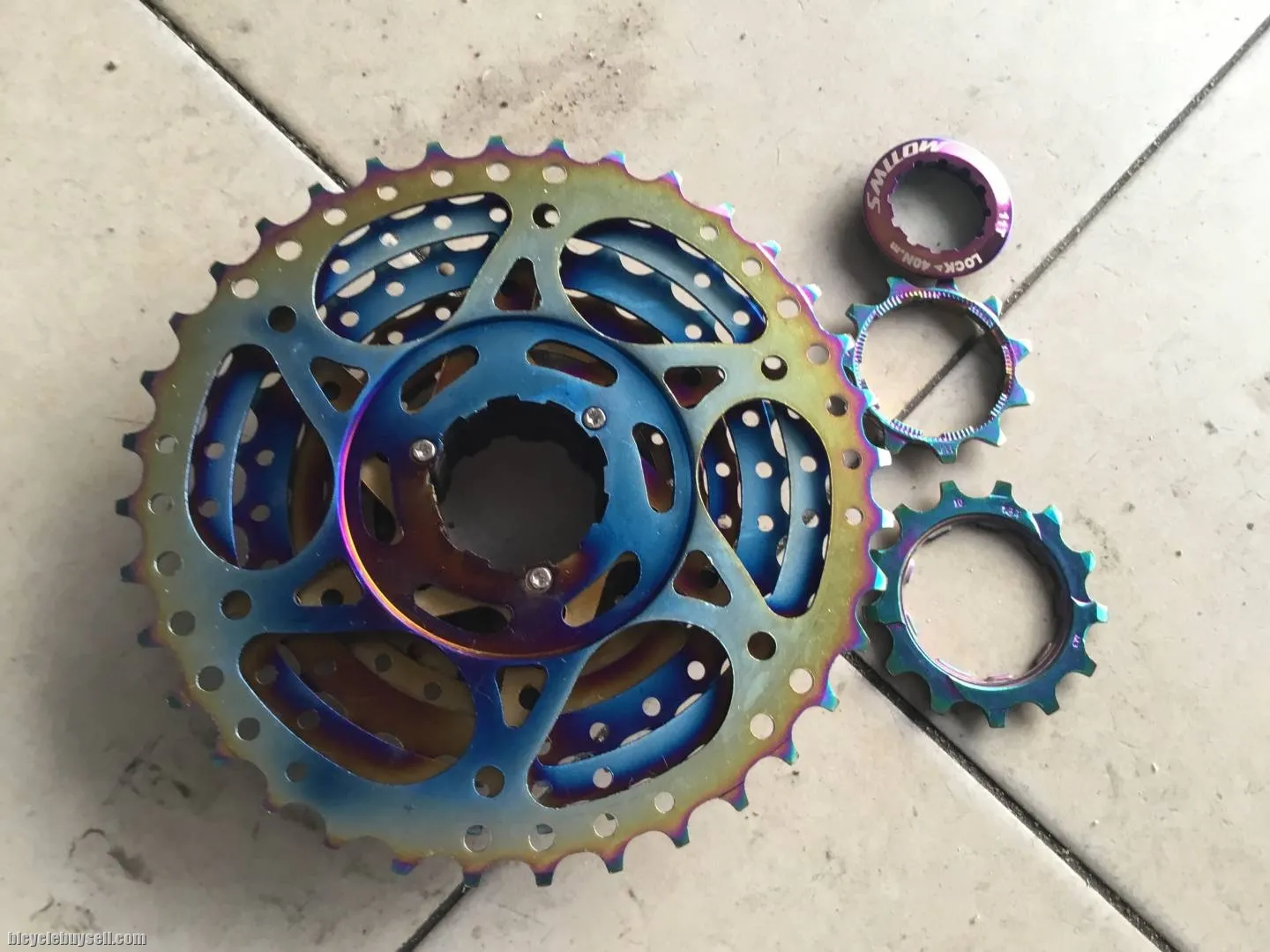 Smllow Performance Titanium Color Caset 10s 11-36T - free courier