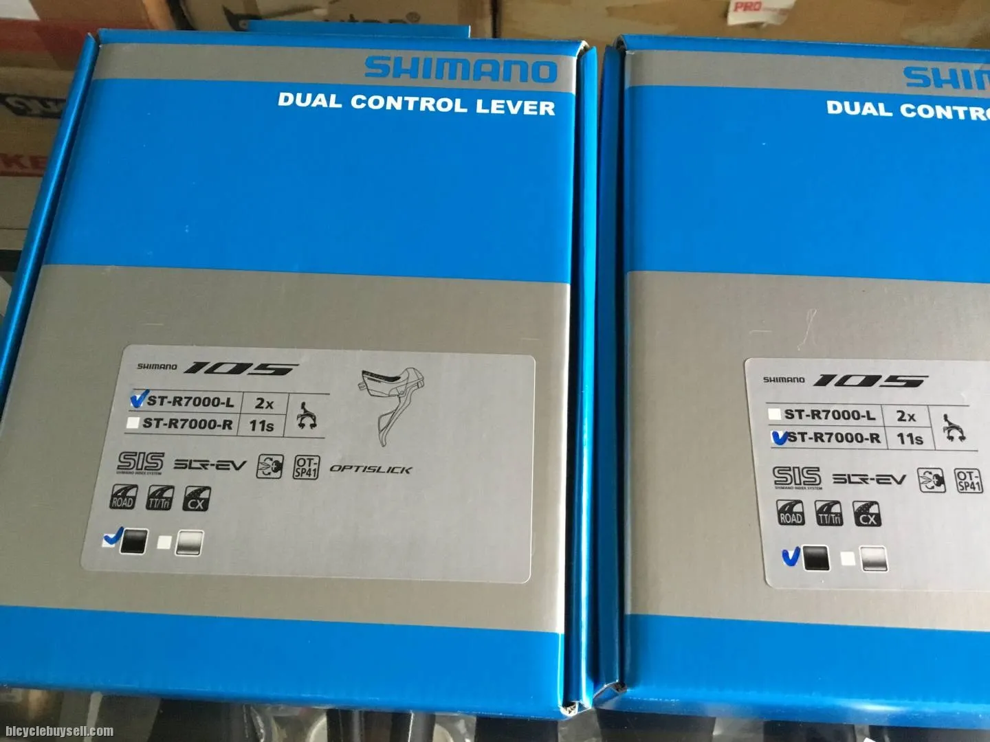 Shimano R7000 105 Shifter Set / Japan (free pos w.m)