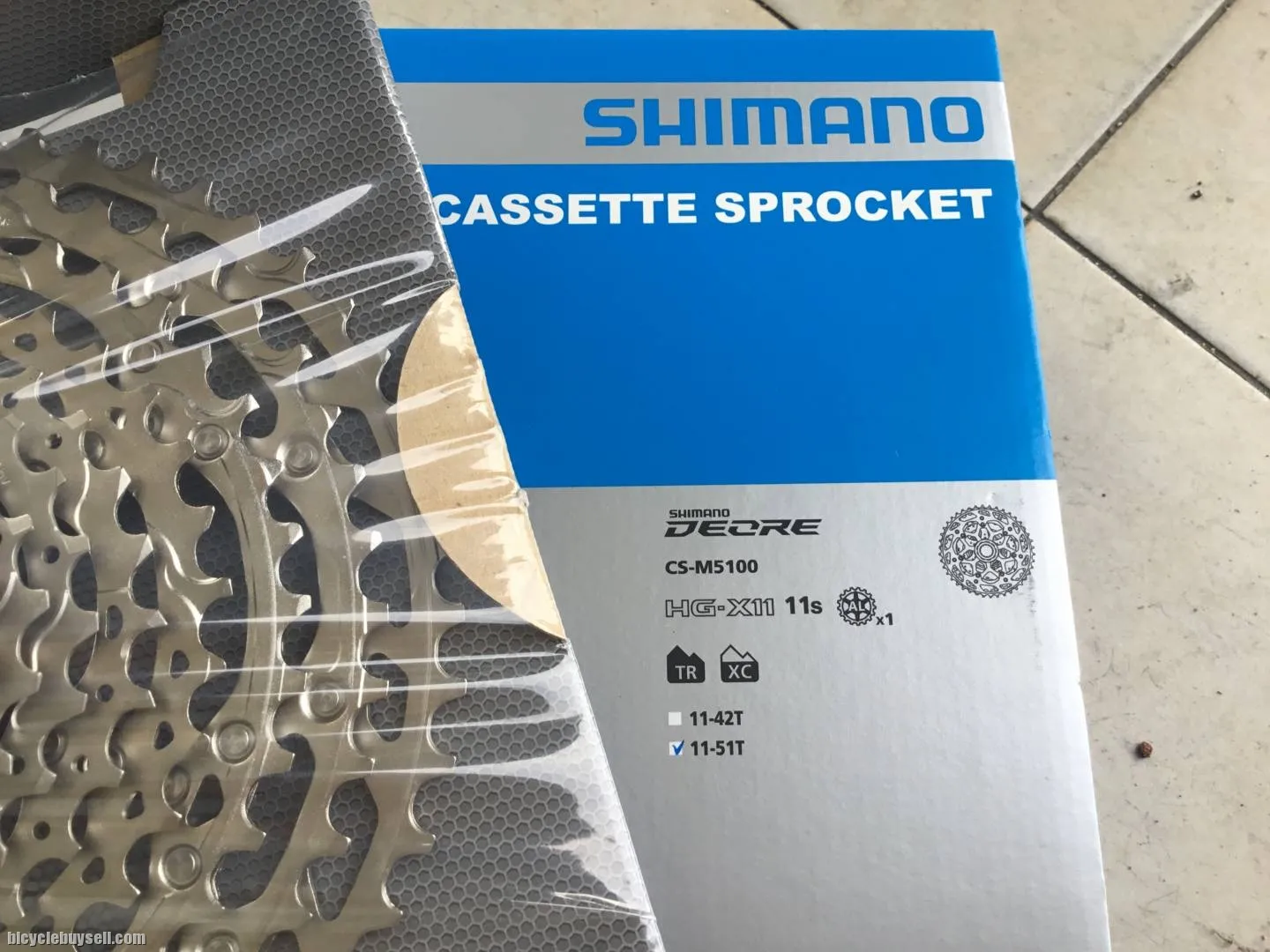 Shimano Deore M5100 11speed Caset 51T Big -- free courier