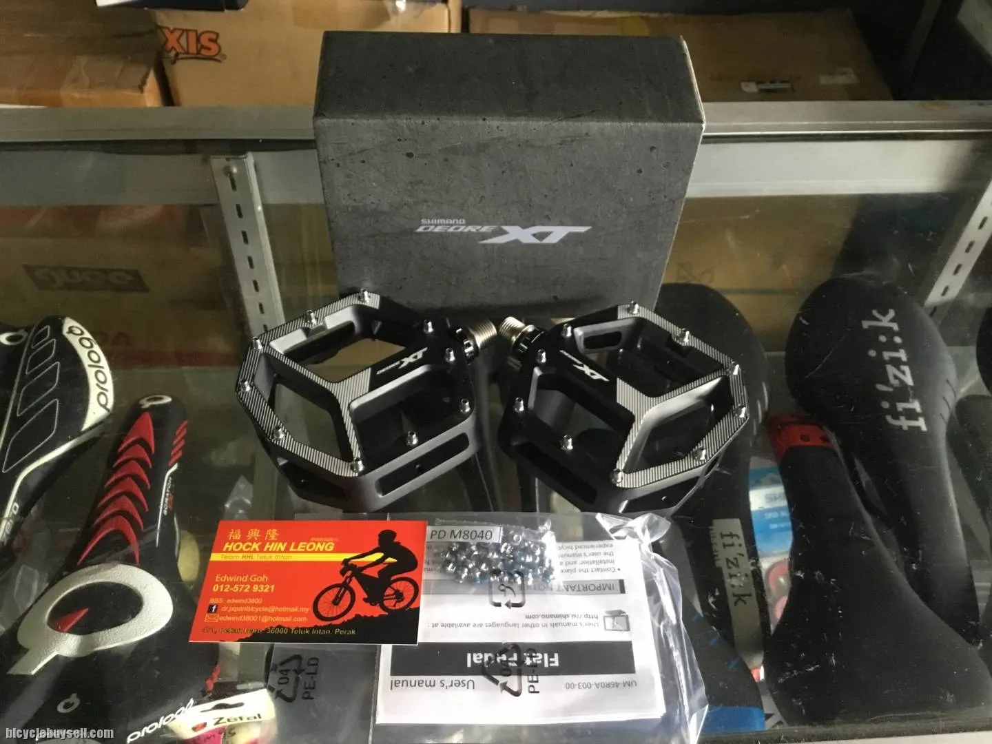 Shimano XT M8140 M/L Flat Pedal / Japan (free pos w.m)
