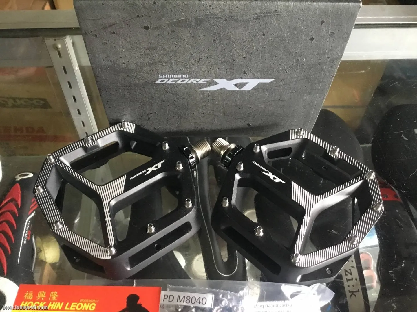 Shimano XT M8140 M/L Flat Pedal / Japan (free pos w.m)