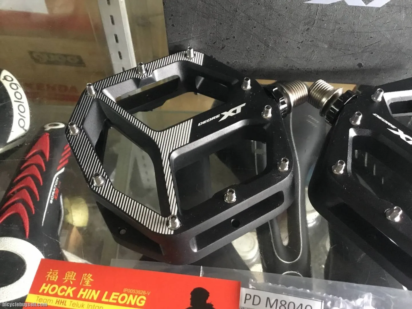 Shimano XT M8140 M/L Flat Pedal / Japan (free pos w.m)