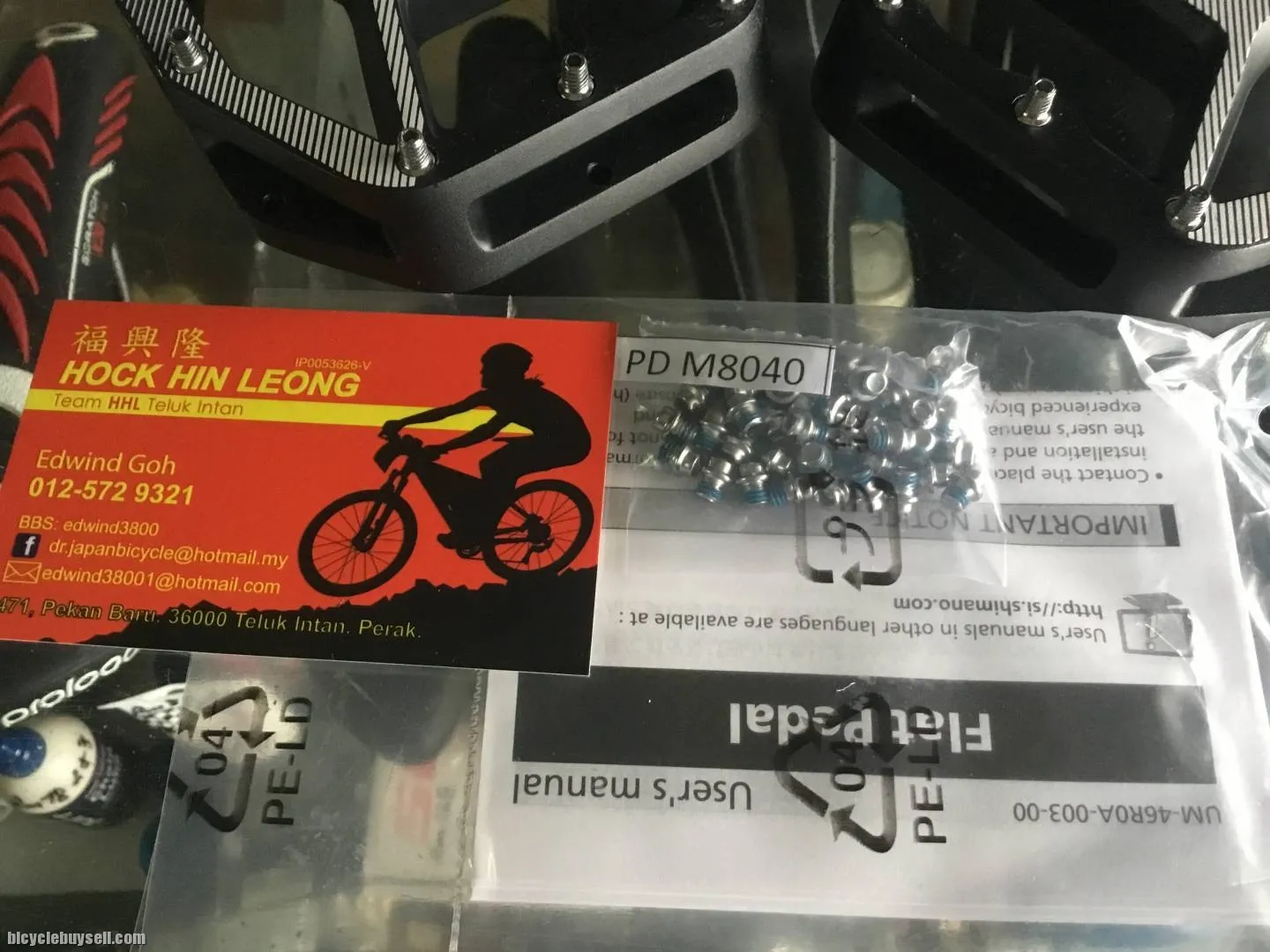Shimano XT M8140 M/L Flat Pedal / Japan (free pos w.m)